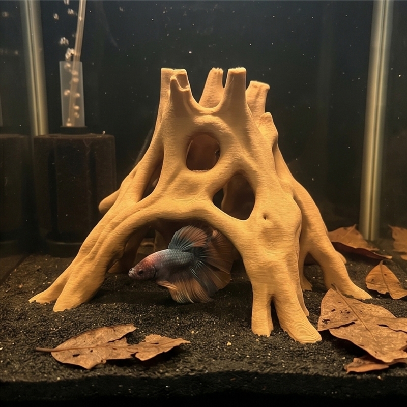 Aquarium Plant Guide - Natürliche Wurzelhöhle, Fischverstecke, Treibholzbaum, Aquarien, Pflanzenstumpf