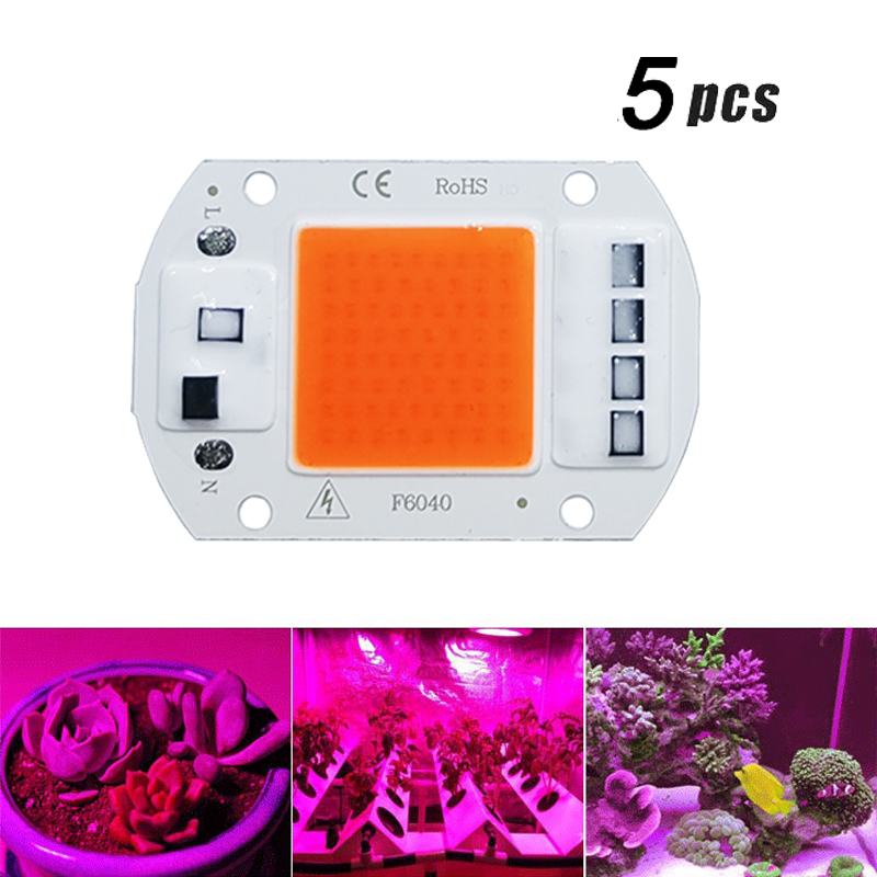 Led Planted Tank Light - 5Pcs LED Wachsen COB Licht Chip