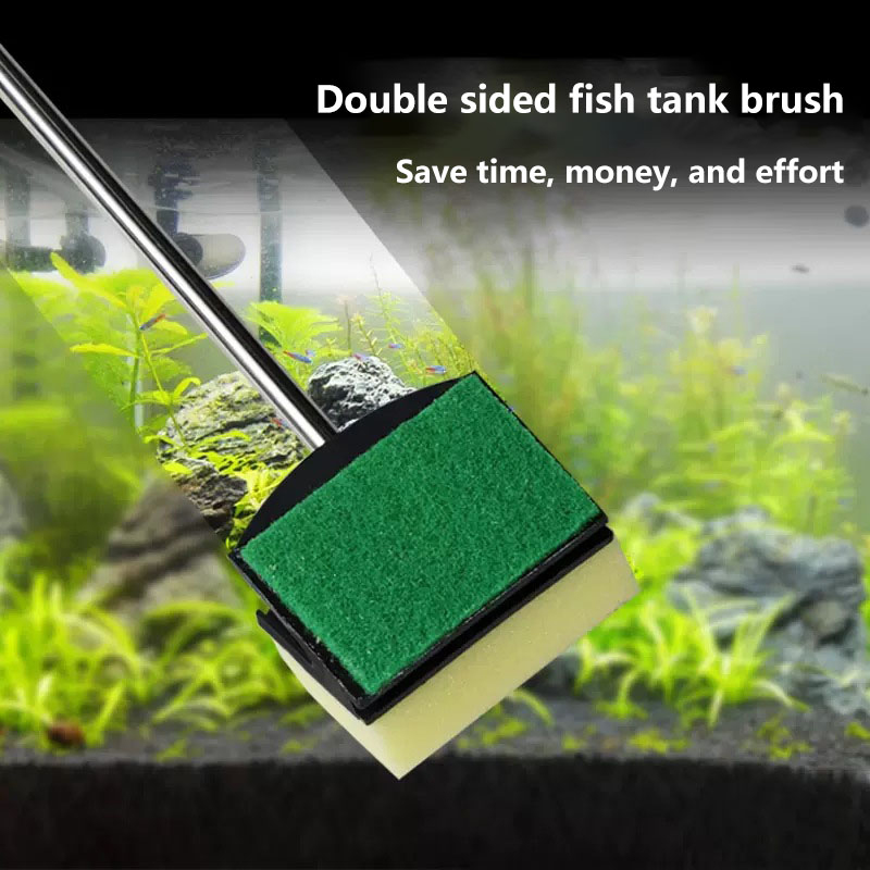 Planted Aquarium Algae Remover - Aquarium-Reinigungsbürsten für Glasflächen, schwimmender Algenentferner, Reinigungsbürste