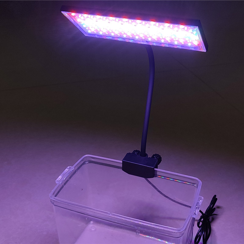Planted Aquarium Equipment - 3-Lichtfarben verstellbare Aquariumlampe Pflanzenwachstumslicht Vollspektrum LED