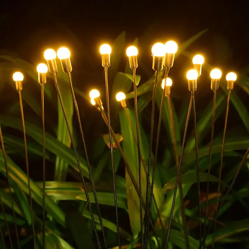 Led Planted Tank Light - Solare Außenwegbeleuchtung Wasserdicht 6/8/10 Köpfe LED-Betriebene