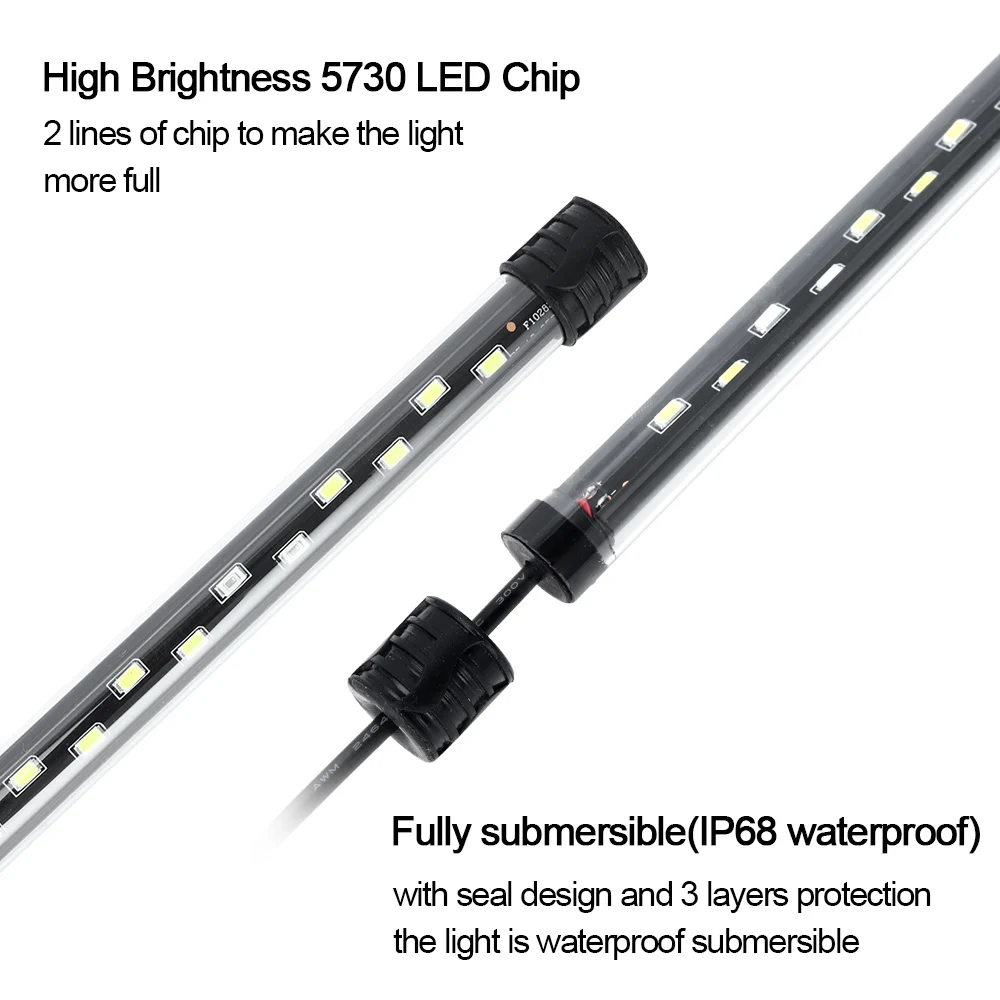 58CM Aquarium Licht LED Pflanz – Planted Aquarium Equipment Bewertung und Preis