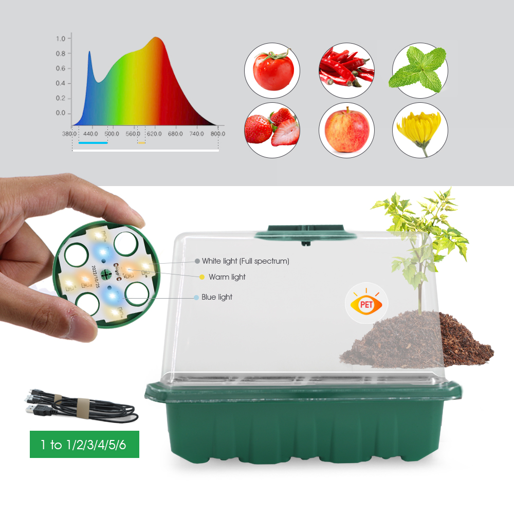 LED-Kindergartentöpfe mit Wach – Led Planted Tank Light Bewertung und Preis