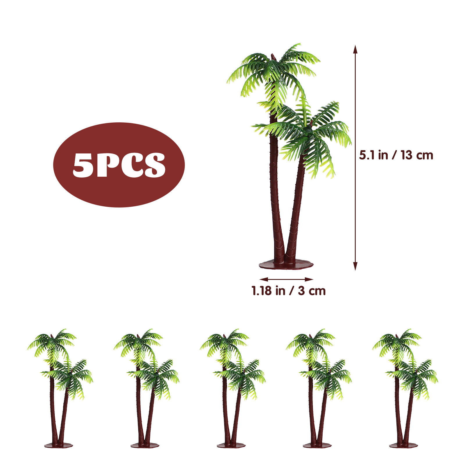 5 Stück Plastik-Kokospalmen De – Aquarium Plant Guide Bewertung und Preis