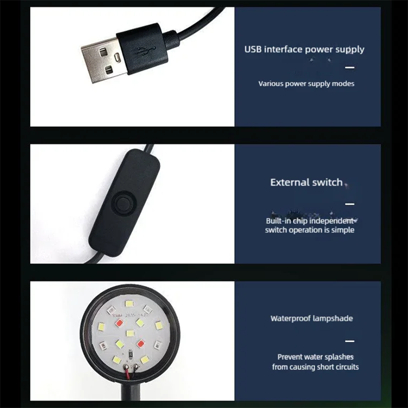 USB-LED-Aquarium-Cliplampe, ho – Planted Aquarium Pendant Light Bewertung und Preis