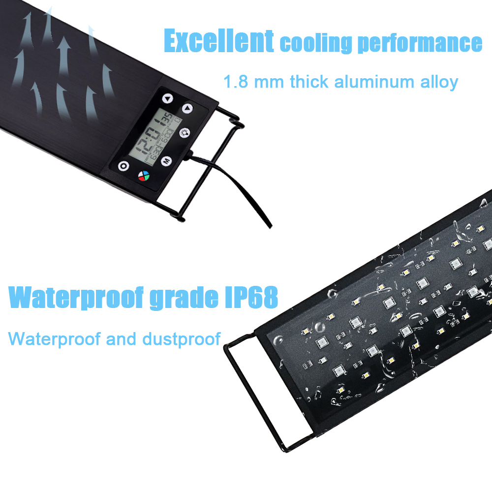 30-60cm Aquarium 24/7 Vollspek – Planted Aquarium Pendant Light Bewertung und Preis